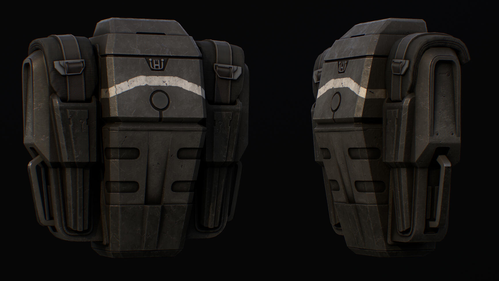 ODST Backpack Model