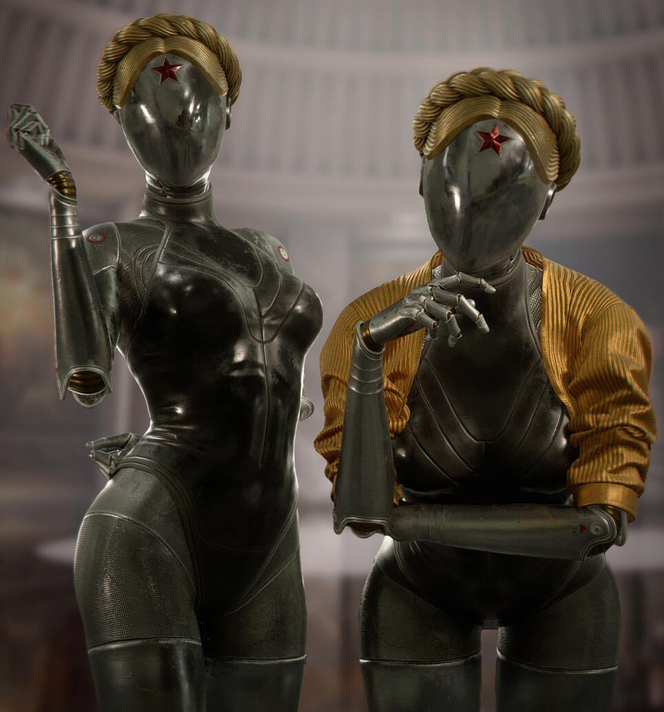 Twins | Simple Background